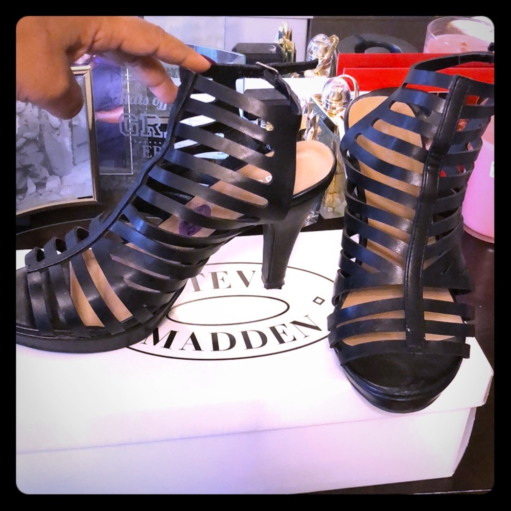 Black Steve Madden Heels